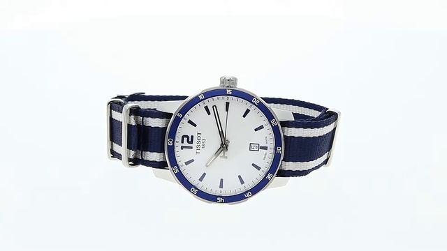 Tissot Quickster NATO Lugano Edition T095.410.17.037.01 Zegarek / Watch 360 смотреть онлайн