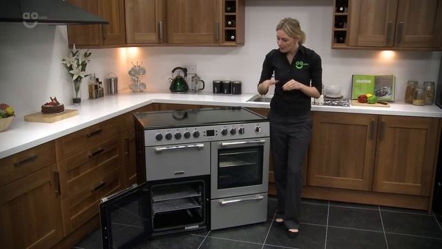 Leisure Cookmaster 100 Electric Range Cooker CK100C210S_SI Product Review | ao.com смотреть онлайн