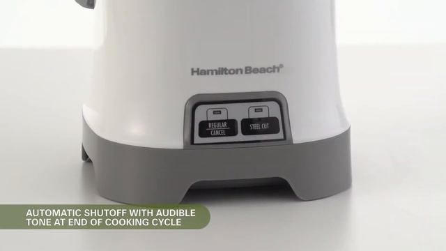 Hamilton Beach Personal Oatmeal Maker (25502) смотреть онлайн