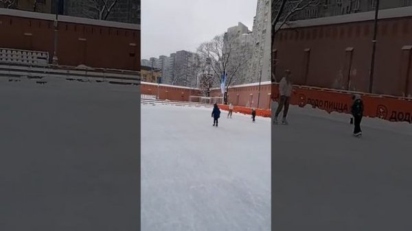 Каток в Таганском парке