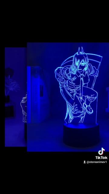 Chainsaw Man Lamps 3D🔥 #anime #otaku #chainsawman #fyp #desigamer #animation #lamp #design #3d #fyp смотреть онлайн