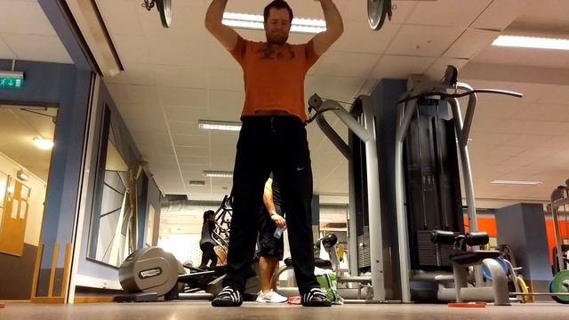 OHP 53.8 kg / 118.5 lbs x 5 смотреть онлайн
