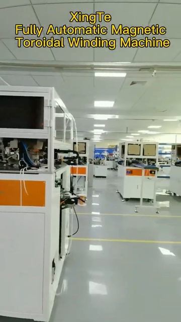 Fully Automatic Magnetic Toroidal Winding Machine смотреть онлайн
