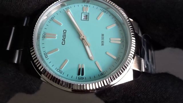 Unboxing The Casio Tiffany Blue MTP1302D-2A2 смотреть онлайн