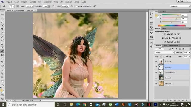 Watch Me Edit | Fairy | Selena Gomez | Tutorial | Photoshop cs6 смотреть онлайн