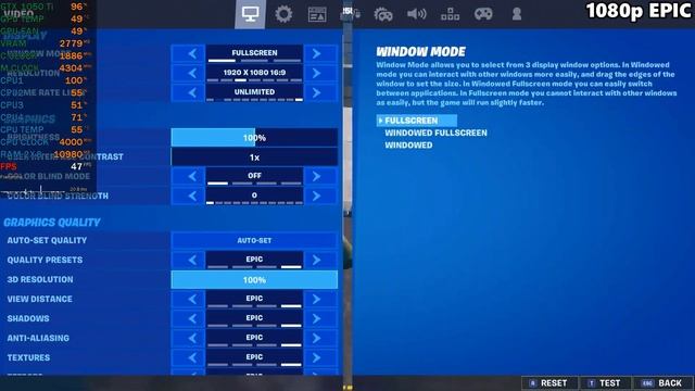 I3 9100F GTX 1050 Ti FORTNITE CHAPTER 2 SEASON 5 смотреть онлайн