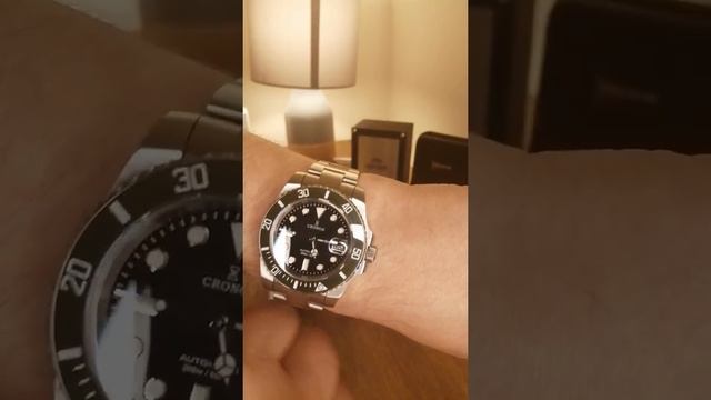Cronos submariner homage. Cronos Chinese watch. Ali express Kermit green bezel. Orient kamasu смотреть онлайн