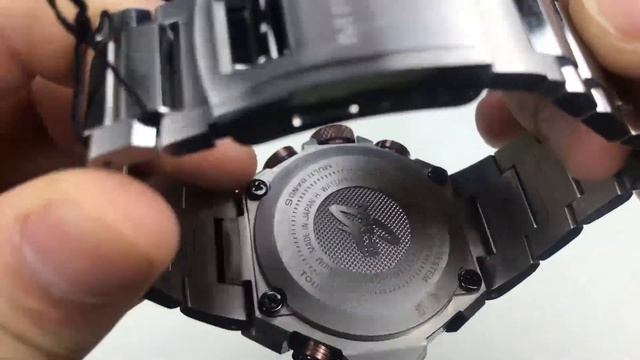 Review MRG-G1000 Casio MR-G Series GPS & Multi Band6 Men's Watch смотреть онлайн