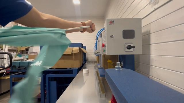 Видео-приемка станка №023 для производства натяжных потолков (отгрузка в г.Чебоксары) смотреть онлайн