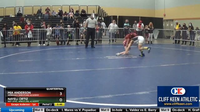 2020 USAW Preseason Nationals/7024 Girls 3rd-5th Grade 66-70 Mia Anderson Nebraska Wrestling Acade смотреть онлайн