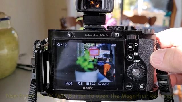 SONY RX1 Fast One Button Manual Focus! смотреть онлайн