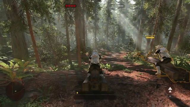 Star Wars Battlefront Launch - Close Calls and Speeder Bike Fails смотреть онлайн