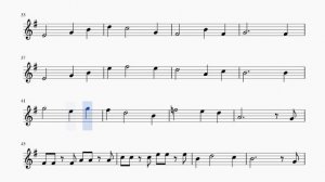 Погоня. Я.Френкель - Р.Рождественский. Для альт саксофона