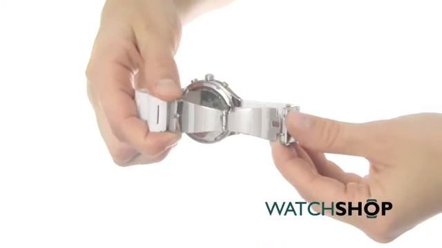 DKNY Ladies' Chambers Ceramic Chronograph Watch (NY2223) смотреть онлайн