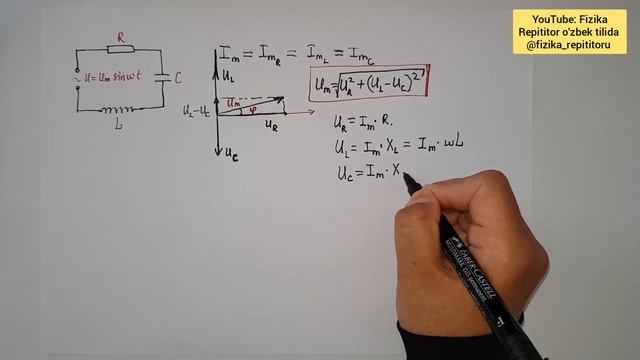 139-dars. O'zgaruvchan tok zanjiri uchun Om qonuni. ( ketma-ket ulanganda) смотреть онлайн