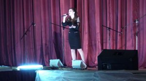 Вокальное выступление  "Только матери ждут, только жёны не спят..."