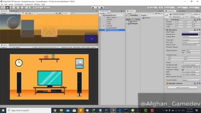 Render Texture in Unity смотреть онлайн