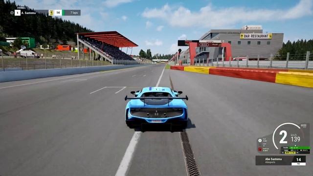 FERRARI 296 GT3 SPA FRANCORCHAMPS SETUP + HOTLAP | ACC 1.9 - Abesports