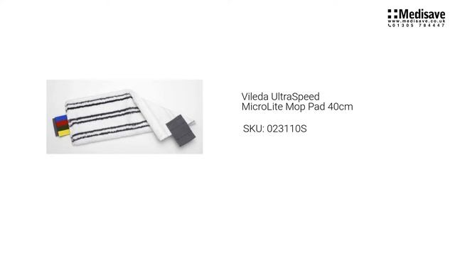 Vileda UltraSpeed MicroLite Mop Pad 40cm 023110S смотреть онлайн