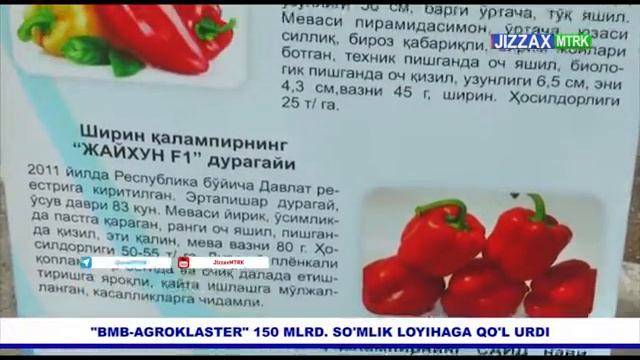 Жиззах вилояти, Ғаллаорол туманида Agrimatco General компанияси томонидан семинар ташкил этилди. смотреть онлайн