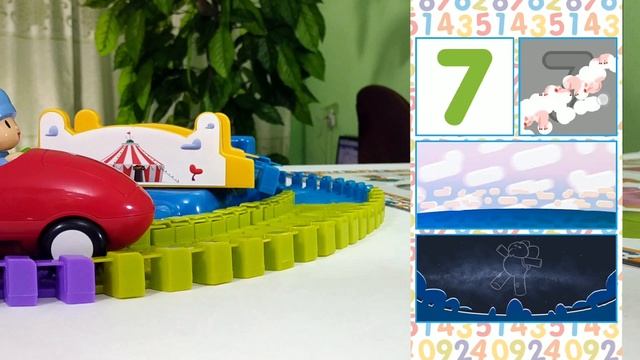 0️⃣1️⃣2️⃣3️⃣ POCOYO digits from 1 to 10 🇺🇲 Learn by playing mobile games🎮 123 peace смотреть онлайн