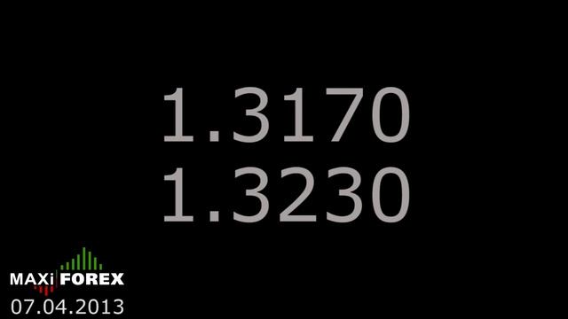 Форекс Прогноз на Неделю (EURUSD, GBPUSD) | 07.04.2013 | MaxiForex.Ru смотреть онлайн
