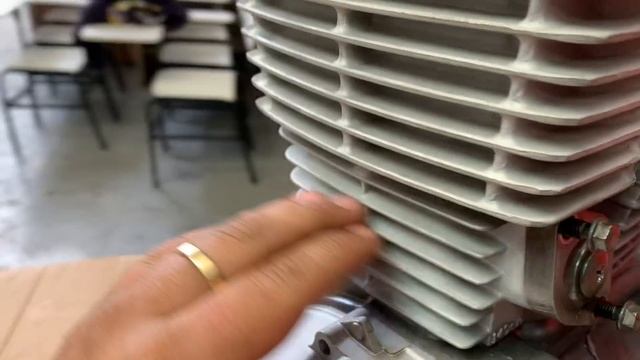 COLOCANDO MOTOR DE CG 150 NA CG 125 VARETADA! смотреть онлайн