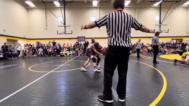 NEMWA State Finals 13-14 95 Weight Bracket смотреть онлайн