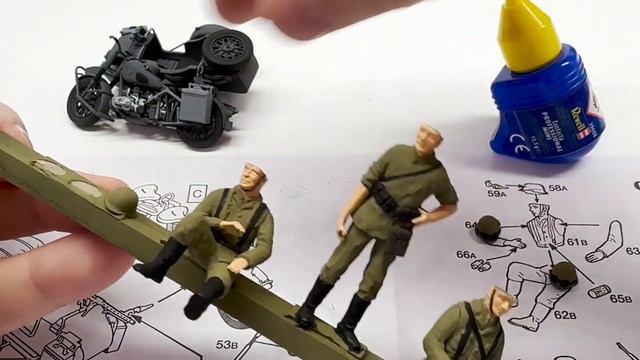 BMW R75 with sidecar | Italeri 1/35 смотреть онлайн