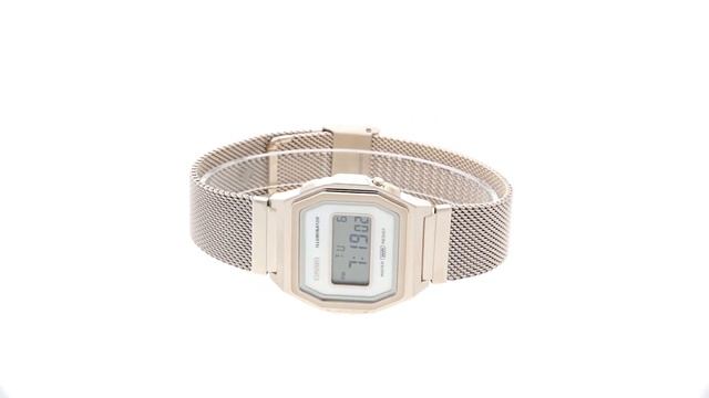 CASIO VINTAGE ICONIC STEEL MESH A1000MCG-9EF Zegarek / Watch 360 смотреть онлайн
