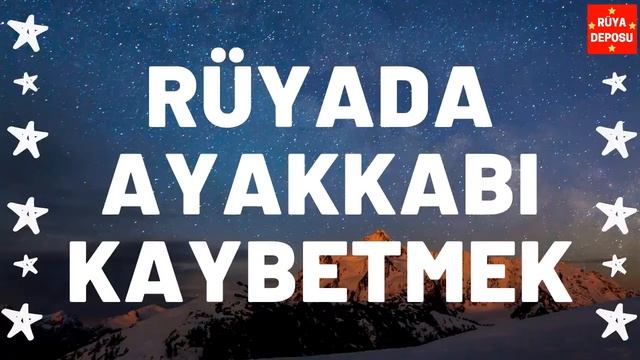 Rüyada Ayakkabı Kaybetmek - Rüya Tabiri - [Rüya Deposu] смотреть онлайн
