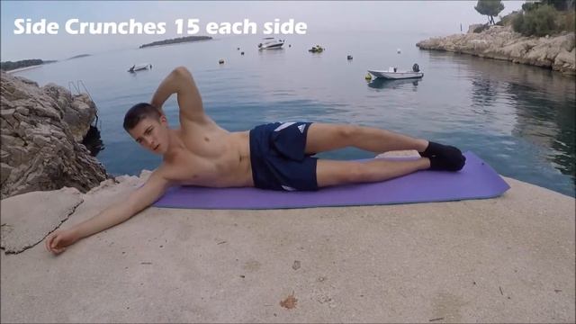 The Best Triceps & Ab Workout/GET FIT/ANYWHERE/For Teens/No Equipment/ смотреть онлайн