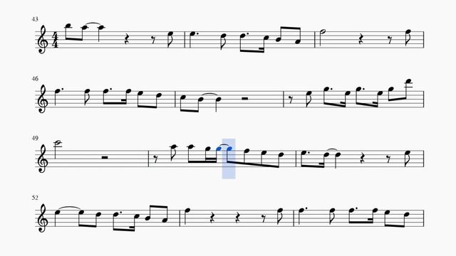 Ворованная ночь. И.Крутой - С.Бесчастный. Для альт саксофона смотреть онлайн