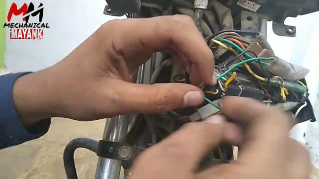 Bike LED projector light and installation смотреть онлайн