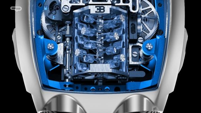 Bugatti Watch With Tiny W16 Engine | $280,000