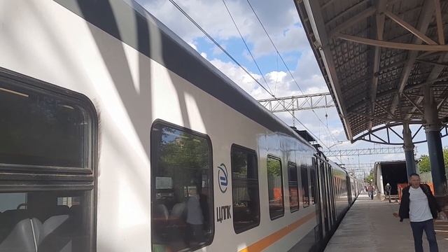 Электропоезд ЭП2Д-0181 сообщением "Быково - Москва(Казанский Вокзал)" смотреть онлайн