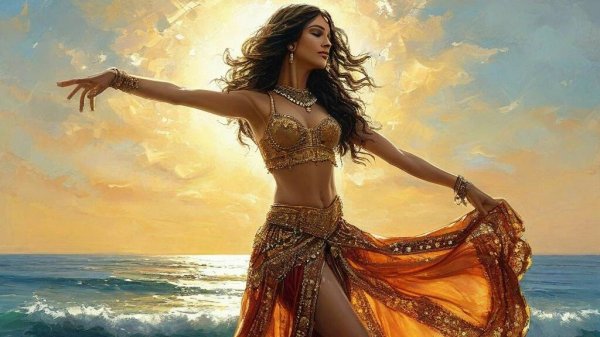 Лукоморье. Слова и мелодия Sergio Constantini. Исполняет и рисует нейросеть.