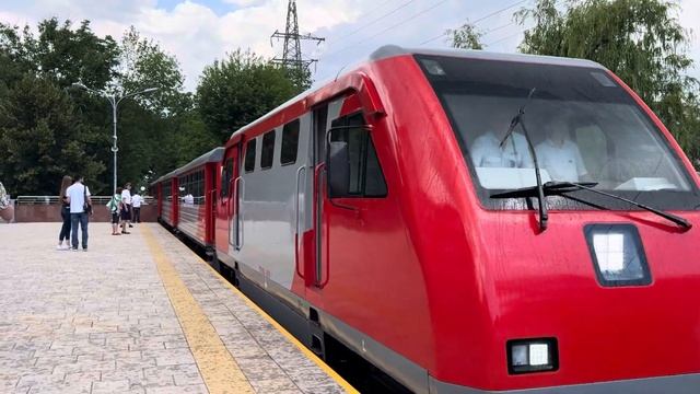 Тепловоз ТУ10-019 с поездом №30 «Калибри» Солнечная — Победы — Солнечная смотреть онлайн