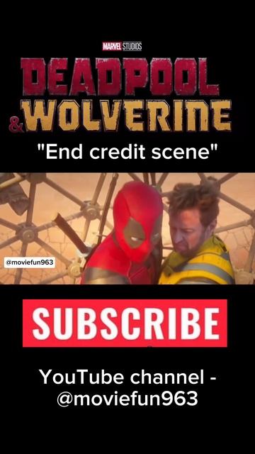End Credit scene - Deadpool & wolverine. #deadpool #latest #youtubeshorts смотреть онлайн