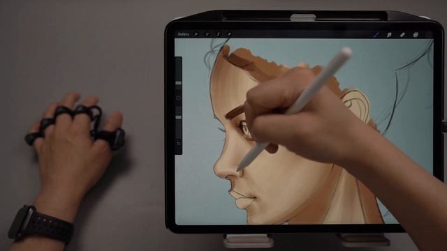Test Tap Strap 2 for Procreate painting смотреть онлайн