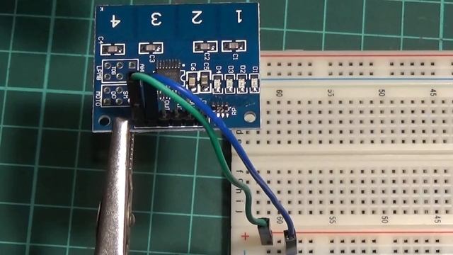 Capacitive Touch Switch Modules TTP224 ★ Сенсорная клавиатура на TTP224 смотреть онлайн