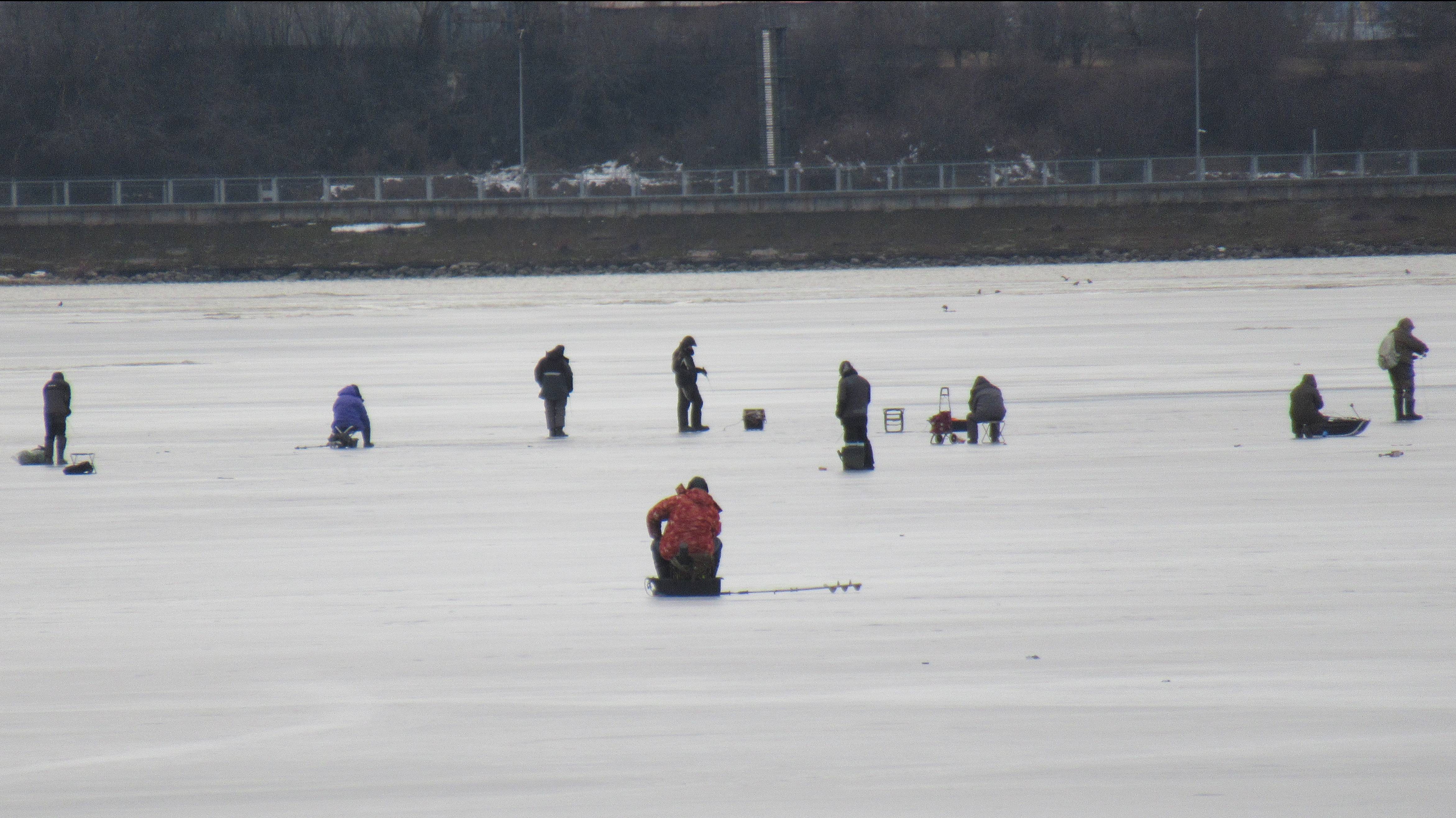 Питер. Рыбаки ловят корюшку в устье Невы смотреть онлайн