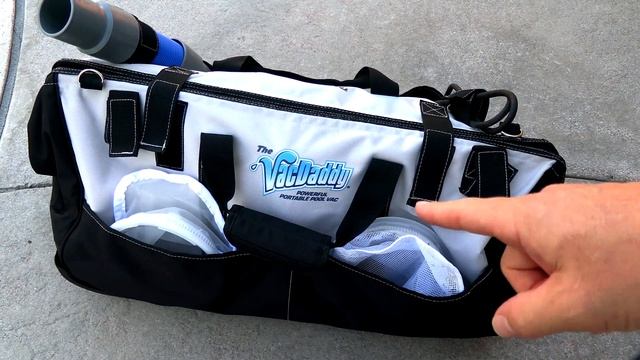 VacCaddy Carry Bag -Easily Transport Your VacDaddy Back to Every Stop! It Can Hold Everything! смотреть онлайн