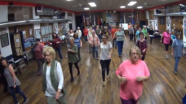 Glorias LIne Dance Group at the American Legion in Corinth, MS смотреть онлайн