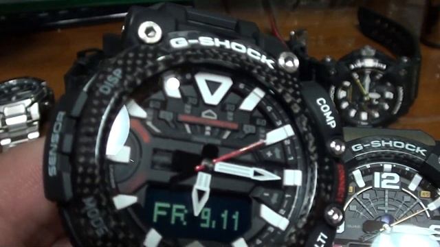 カシオ CASIO G-SHOCK GR-B200 vs GG-B100 比較レビュー смотреть онлайн