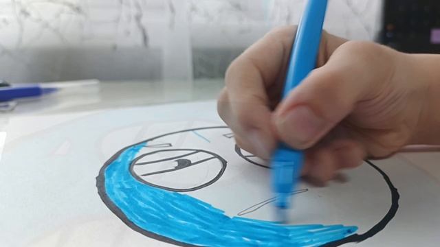 Рисуем смайлик😜 смотреть онлайн