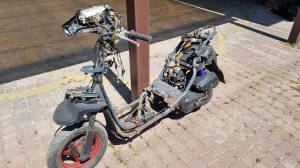 Скутер Сузуки Летц 2 . Замок зажигания.