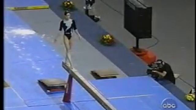 Gina Gogean - 1998 International France Telecom EF - Balance Beam смотреть онлайн
