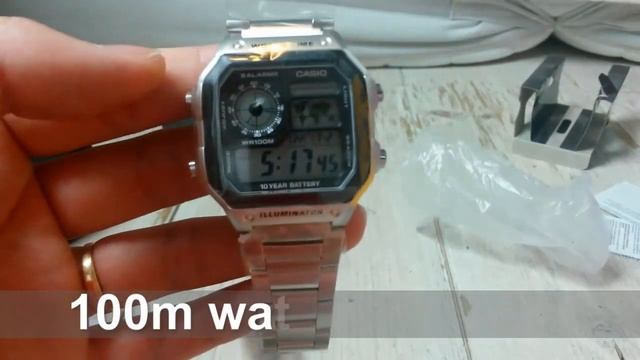 CASIO AE-1200WHD-1AVEF Unboxing By Biwukong 2013 смотреть онлайн