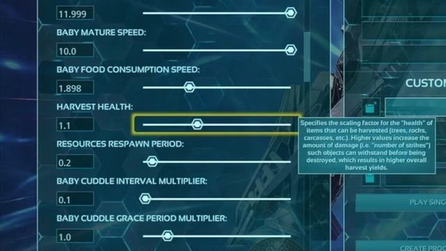 Ark Settings Explained | The Best Harvest Settings for Beginners смотреть онлайн
